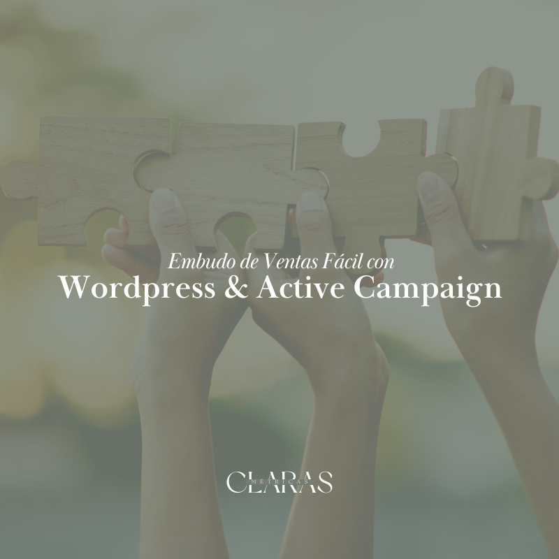 Métricas Claras - embudo de ventas con wordpress