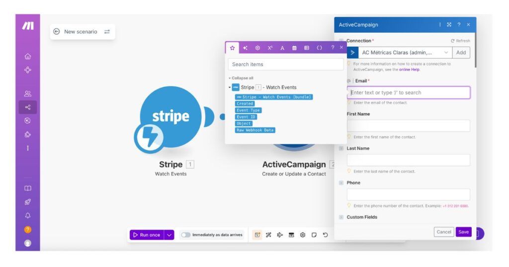Cómo Sincronizar Stripe con tu gestor de email marketing, paso 14