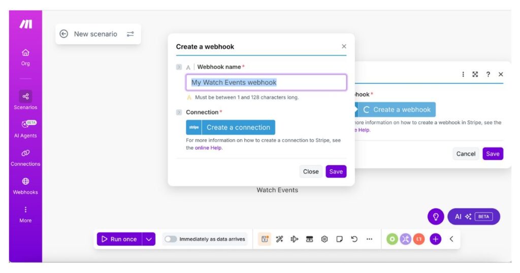 Cómo Sincronizar Stripe con tu gestor de email marketing, paso 7